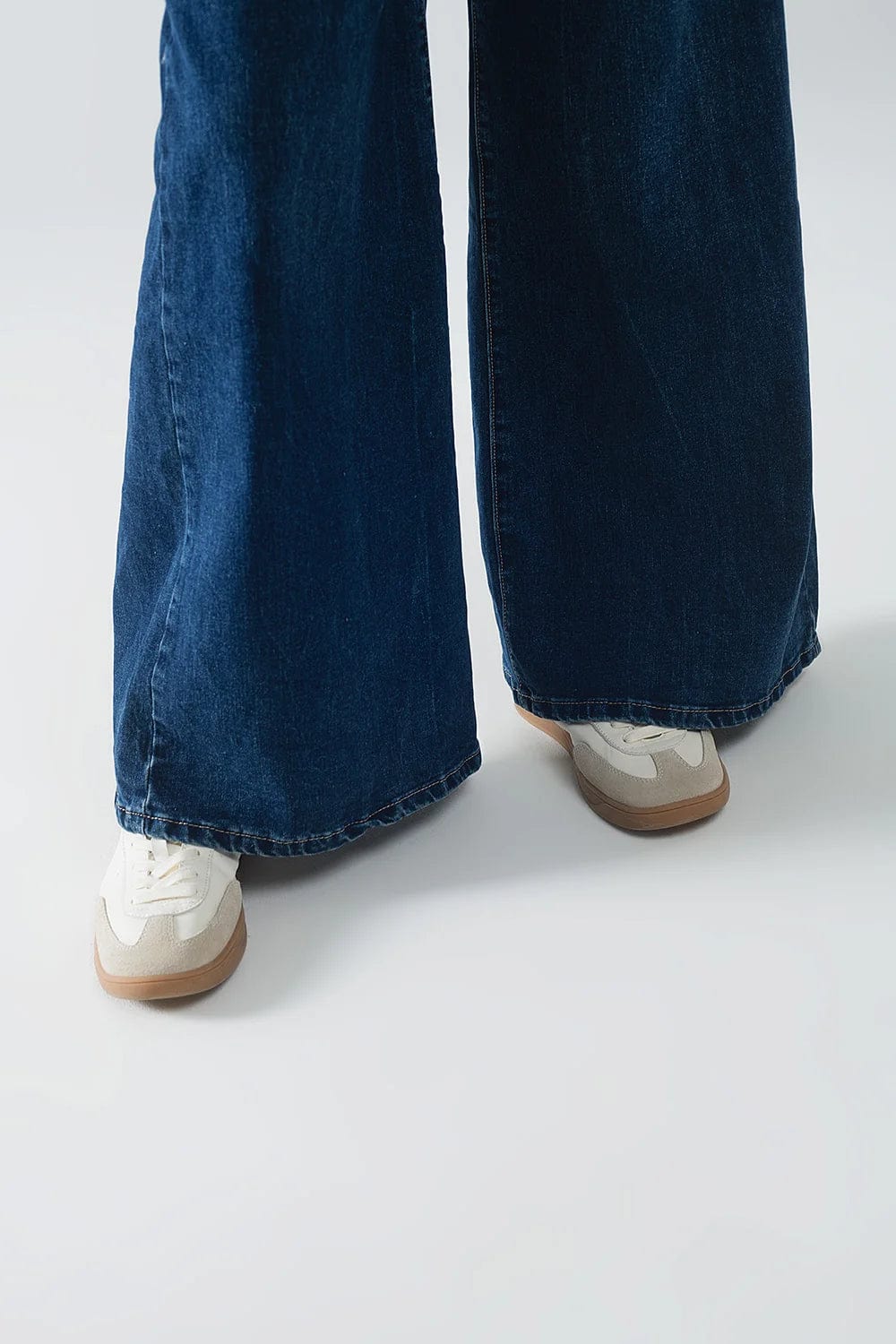 Q2 Denim Amara Super Wide Leg Jeans