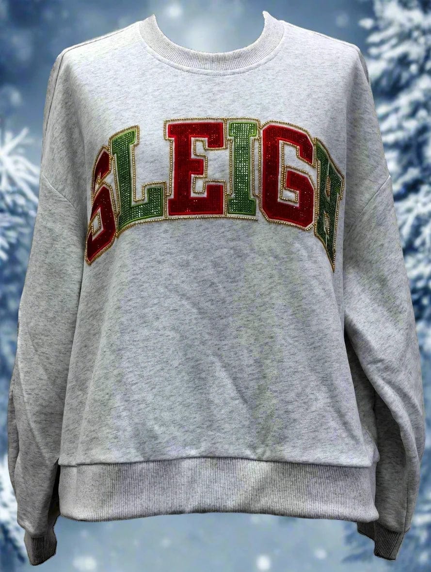 Queen of Sparkles Sweatshirt Grey / XS Sleigh Sweatshirt