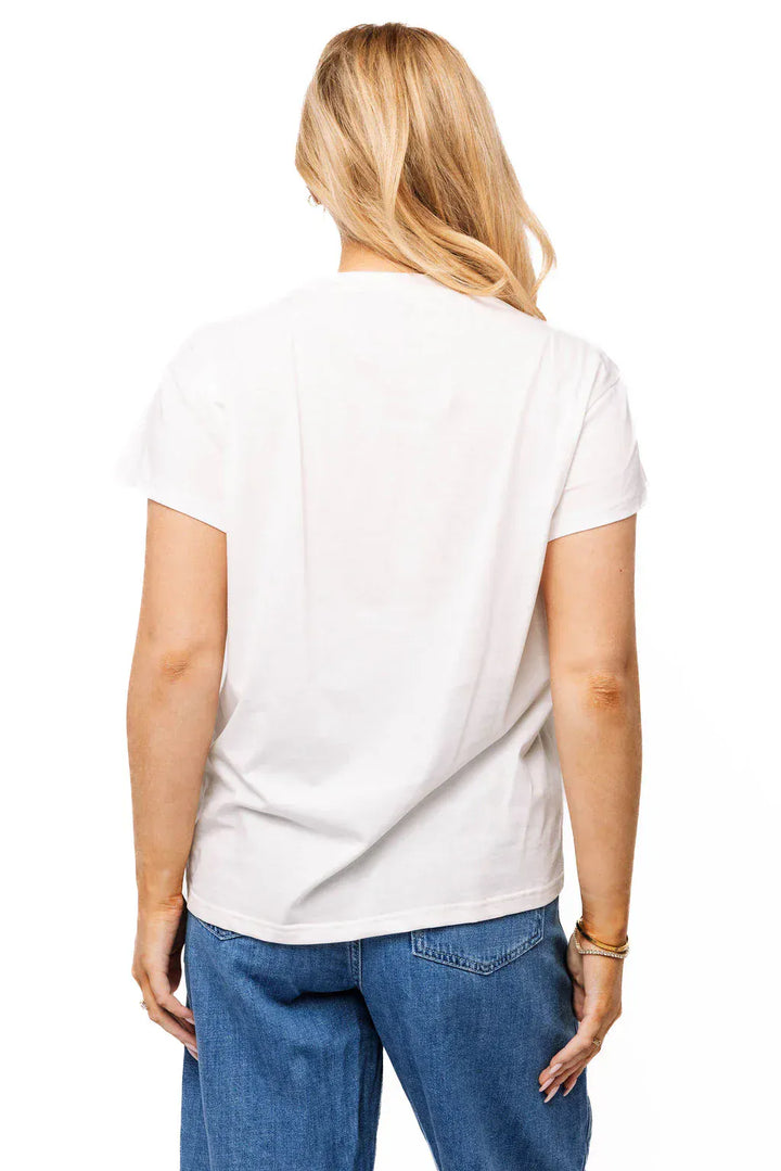 Queen of Sparkles Tee Horse & Rose Horse Shoe Tee