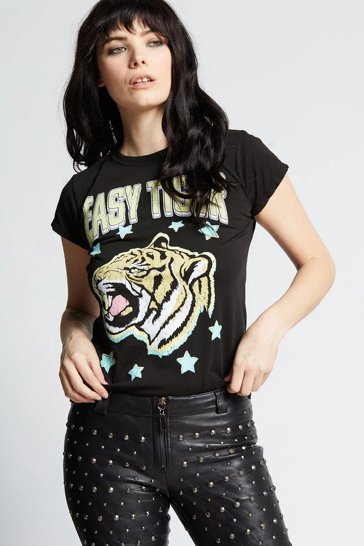 Recycled Karma Graphic Tee Easy Tiger Baby Tee