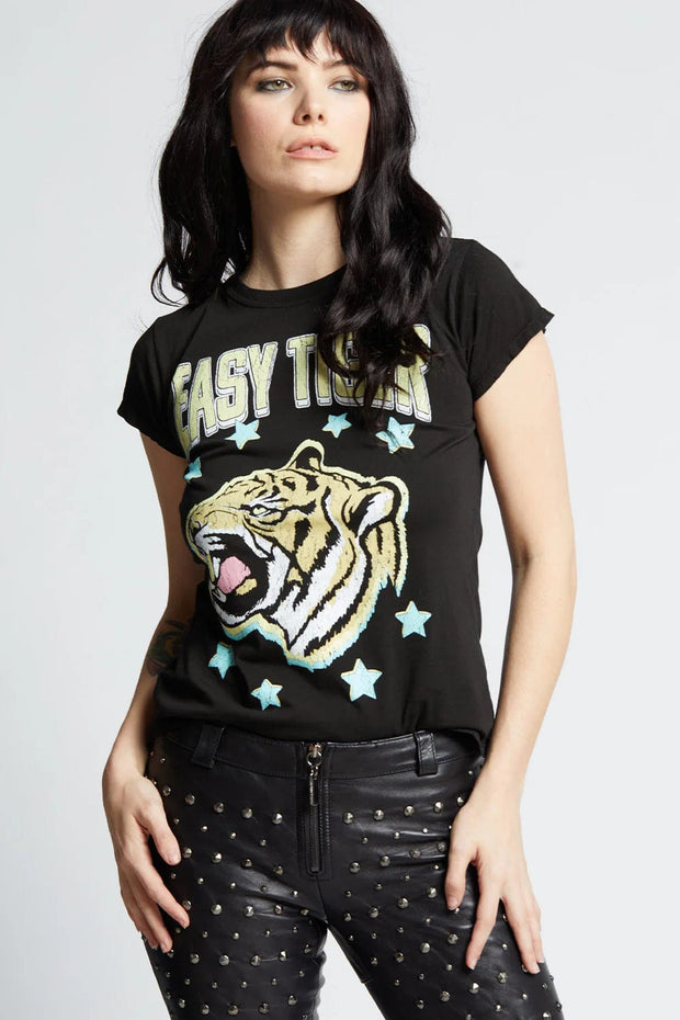 Recycled Karma Graphic Tee Easy Tiger Baby Tee