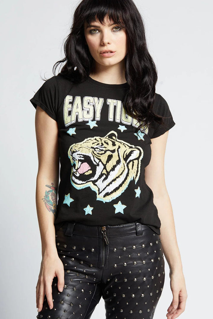 Recycled Karma Graphic Tee Easy Tiger Baby Tee