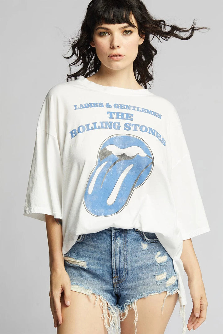 Recycled Karma Graphic Tee White / OS The Rolling Stone Ladies and Gents One Size Tee