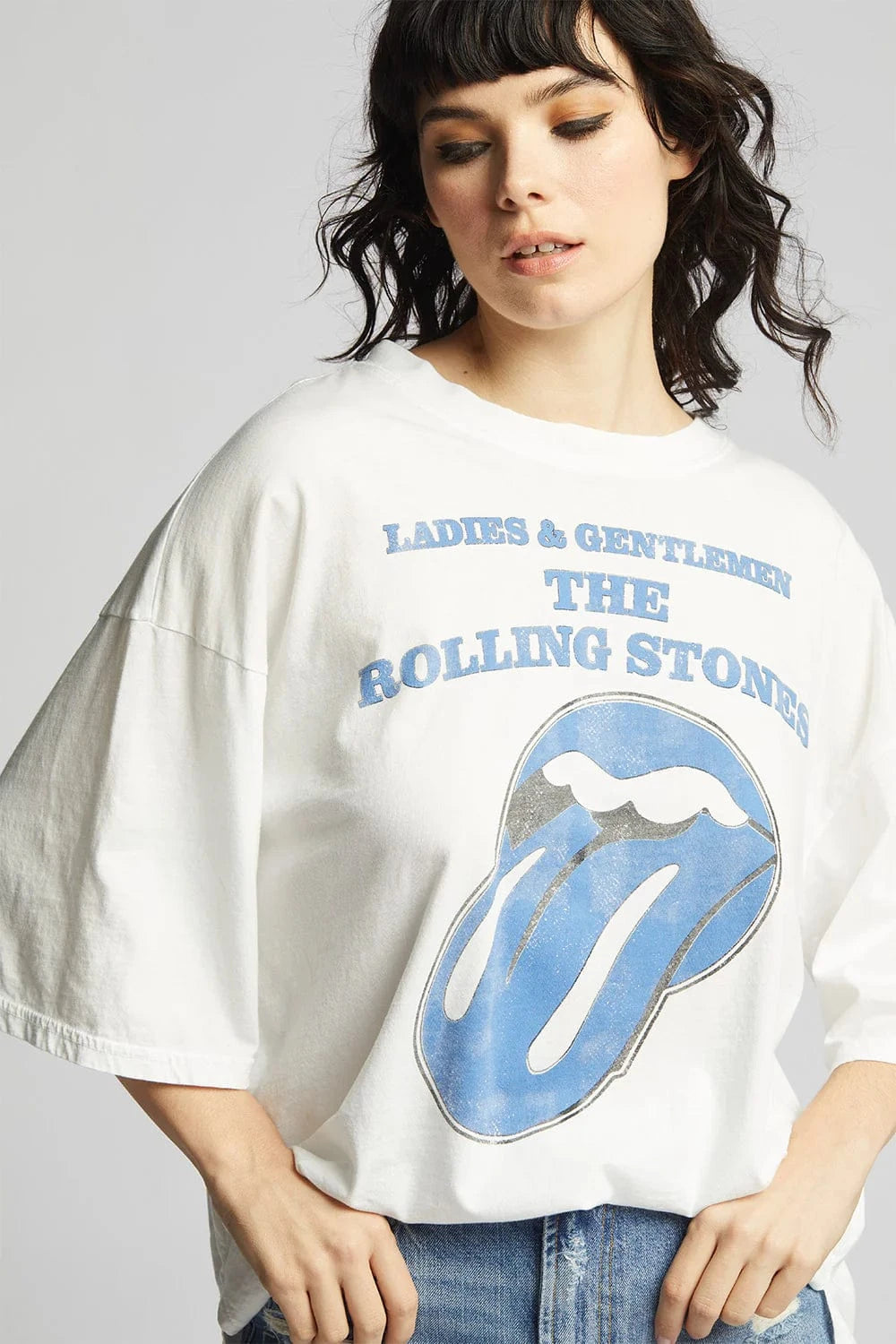 Recycled Karma Graphic Tee White / OS The Rolling Stone Ladies and Gents One Size Tee