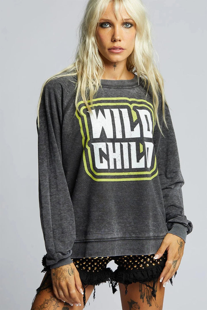 Recycled Karma Sweatshirt Black / XS Wild Child Sweatshirt