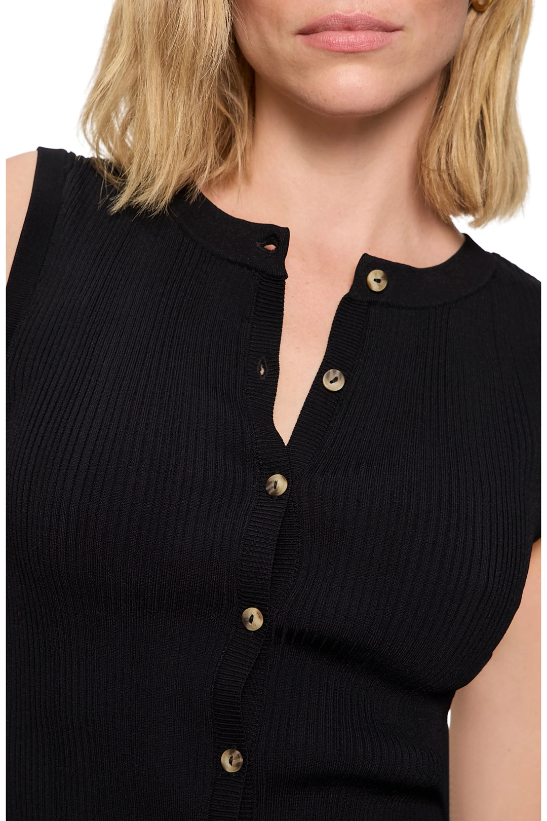 Sanctuary Cardi Manhattan Rib Button Cardi