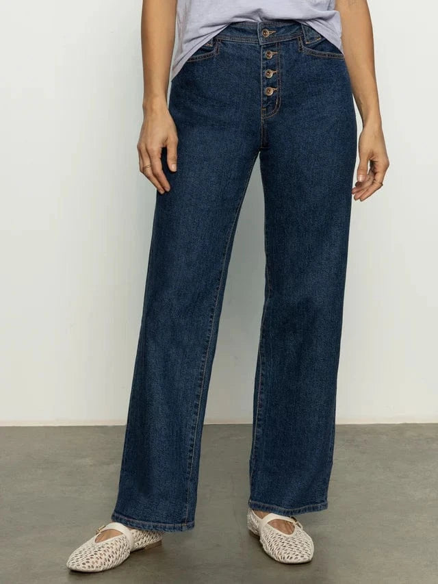 Sanctuary Denim Luna Cuffed Standard Rise Jeans