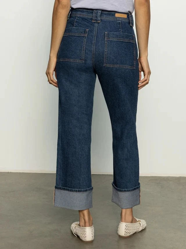 Sanctuary Denim Luna Cuffed Standard Rise Jeans