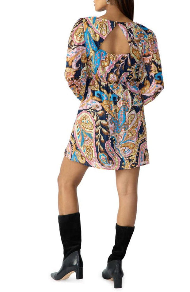Sanctuary Dress Girl's Day Out Paisley Mini Dress