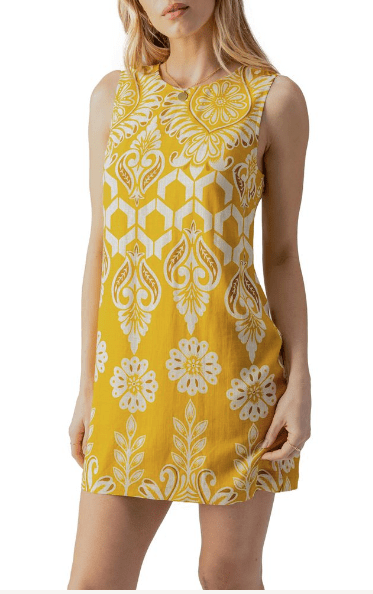 Sanctuary Dress Summer Honey / XS Easy Shift Dress