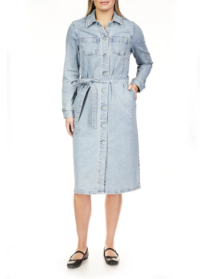 Sanctuary Dress Virtuous / XS Wrapped Up Denim Dress