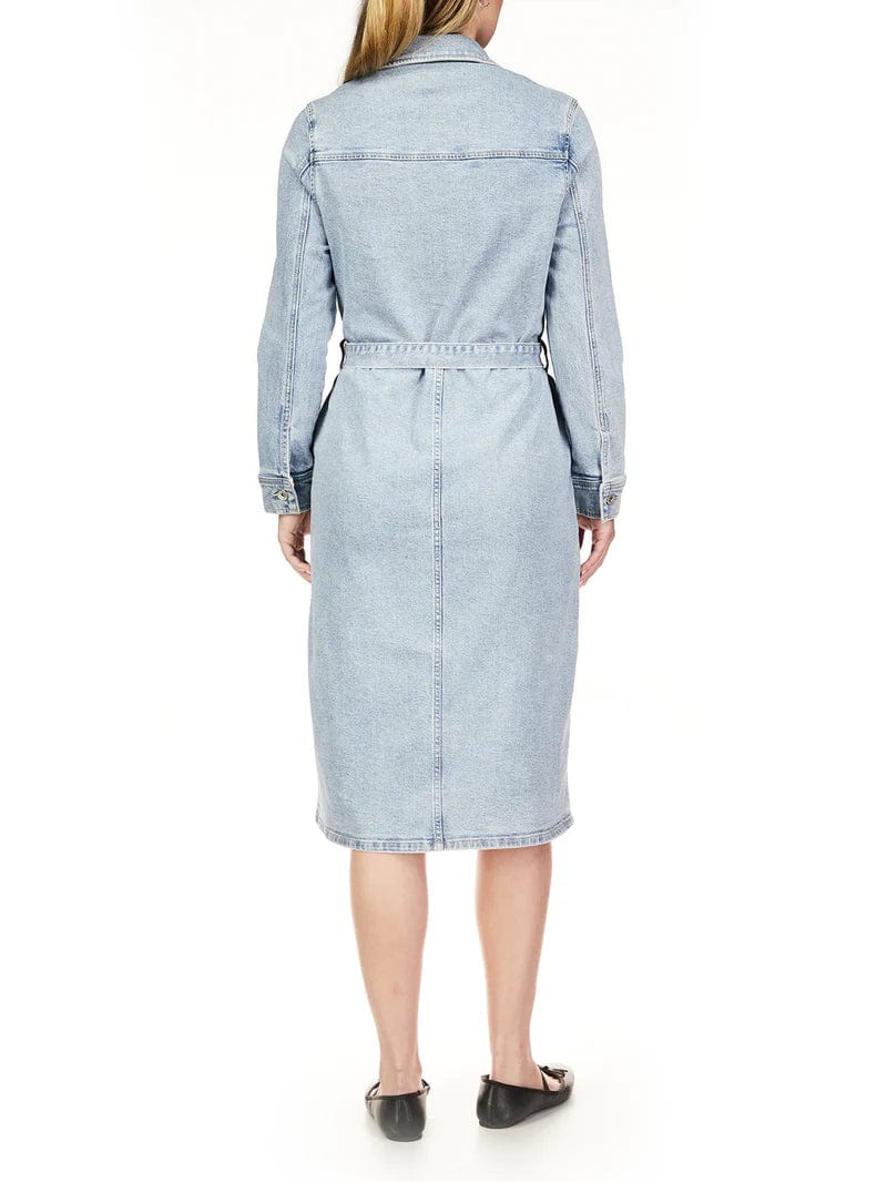 Sanctuary Dress Wrapped Up Denim Dress