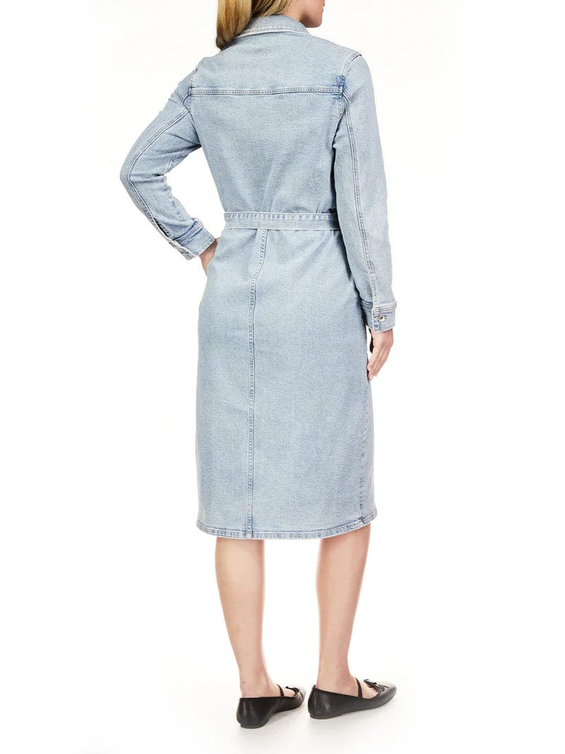 Sanctuary Dress Wrapped Up Denim Dress