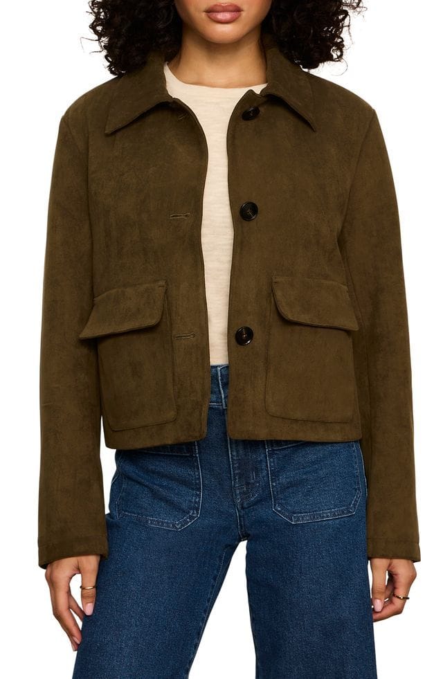 Sanctuary Jacket Avid Suede Jacket