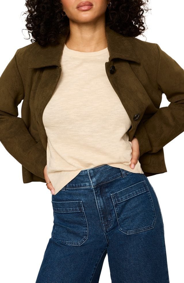 Sanctuary Jacket Avid Suede Jacket
