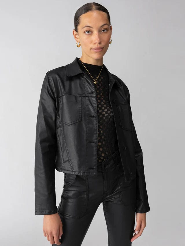 Sanctuary Jacket Black / S Davidson Trucker Jacket