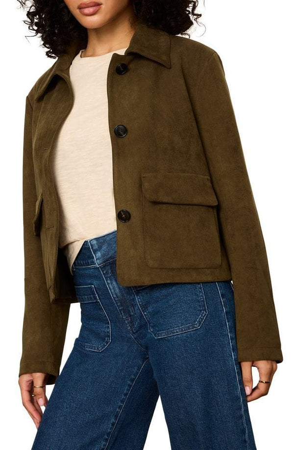 Sanctuary Jacket Light Kalamata / XS Avid Suede Jacket