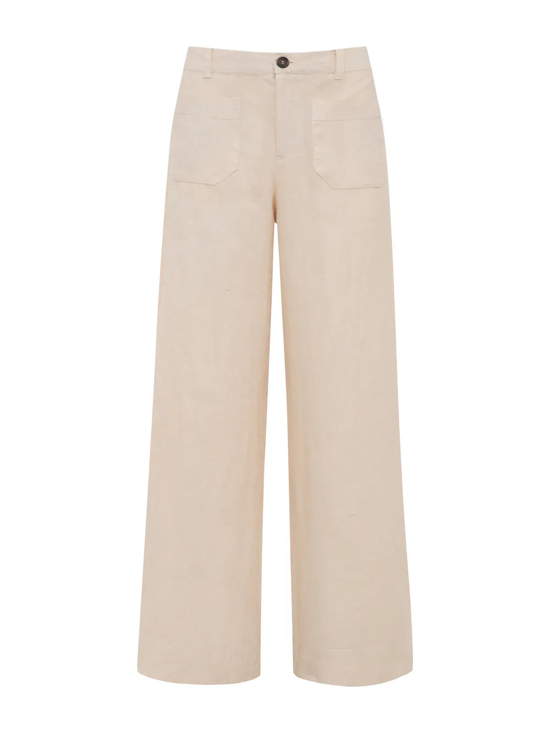 Sanctuary Linen Pants Linen Marine Wide Leg Jean