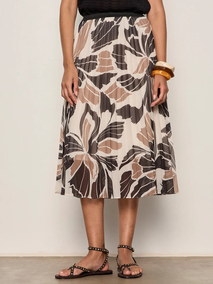 Sanctuary Midi Skirt Lotus / XS Nostalgia Pleated Midi Skirt