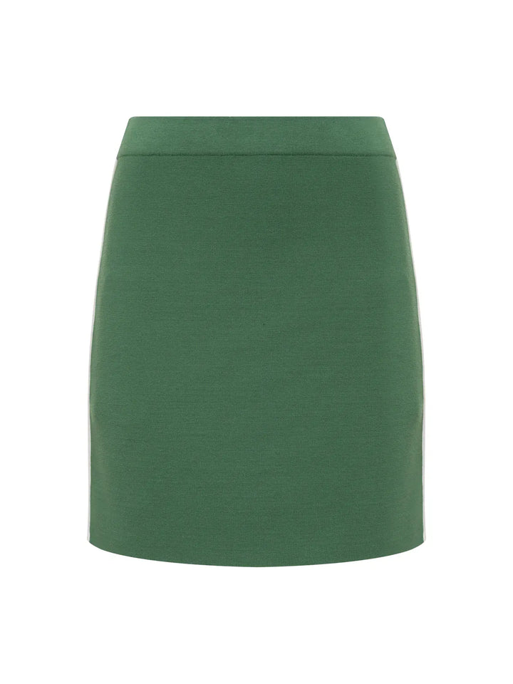Sanctuary Mini Skirt Places to Be Knit Track Skirt