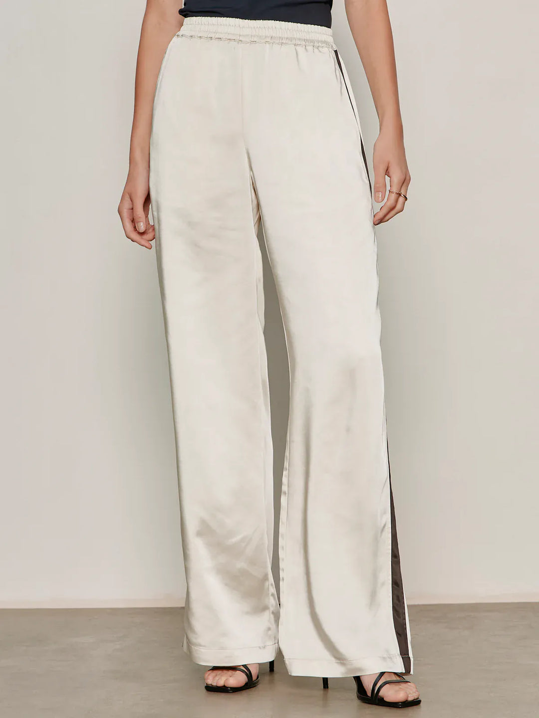Sanctuary Angel Satin Track Pant, stylish women&