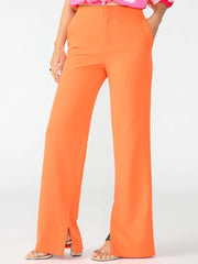 Sanctuary Pants Blood Orange / 24 Refine Trouser Semi High Rise Pant