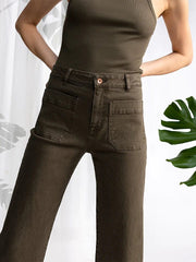 Sanctuary Pants Fatigue / 25 The Marine Standard Rise Crop Trouser Pant