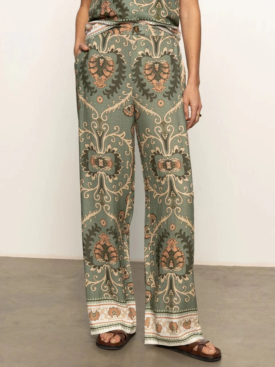 Sanctuary Pants The Soft Semi High Rise Trouser