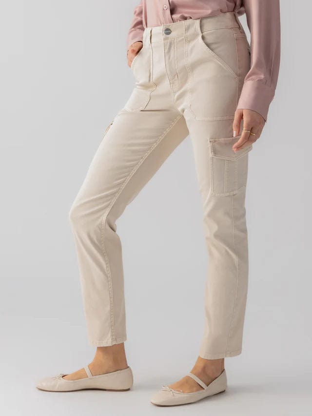 Sanctuary Pants Toasted Almond / 25 Sculpted Hayden Standard Rise Cargo Pant