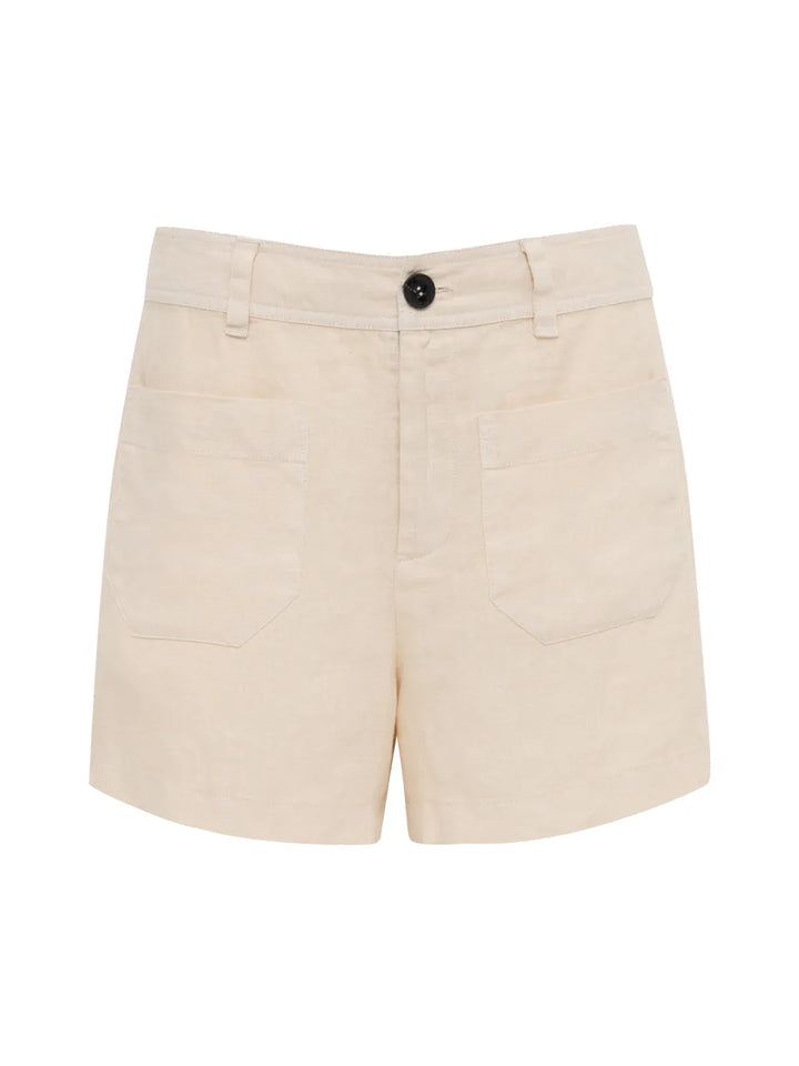Sanctuary Shorts Linen Marine Short