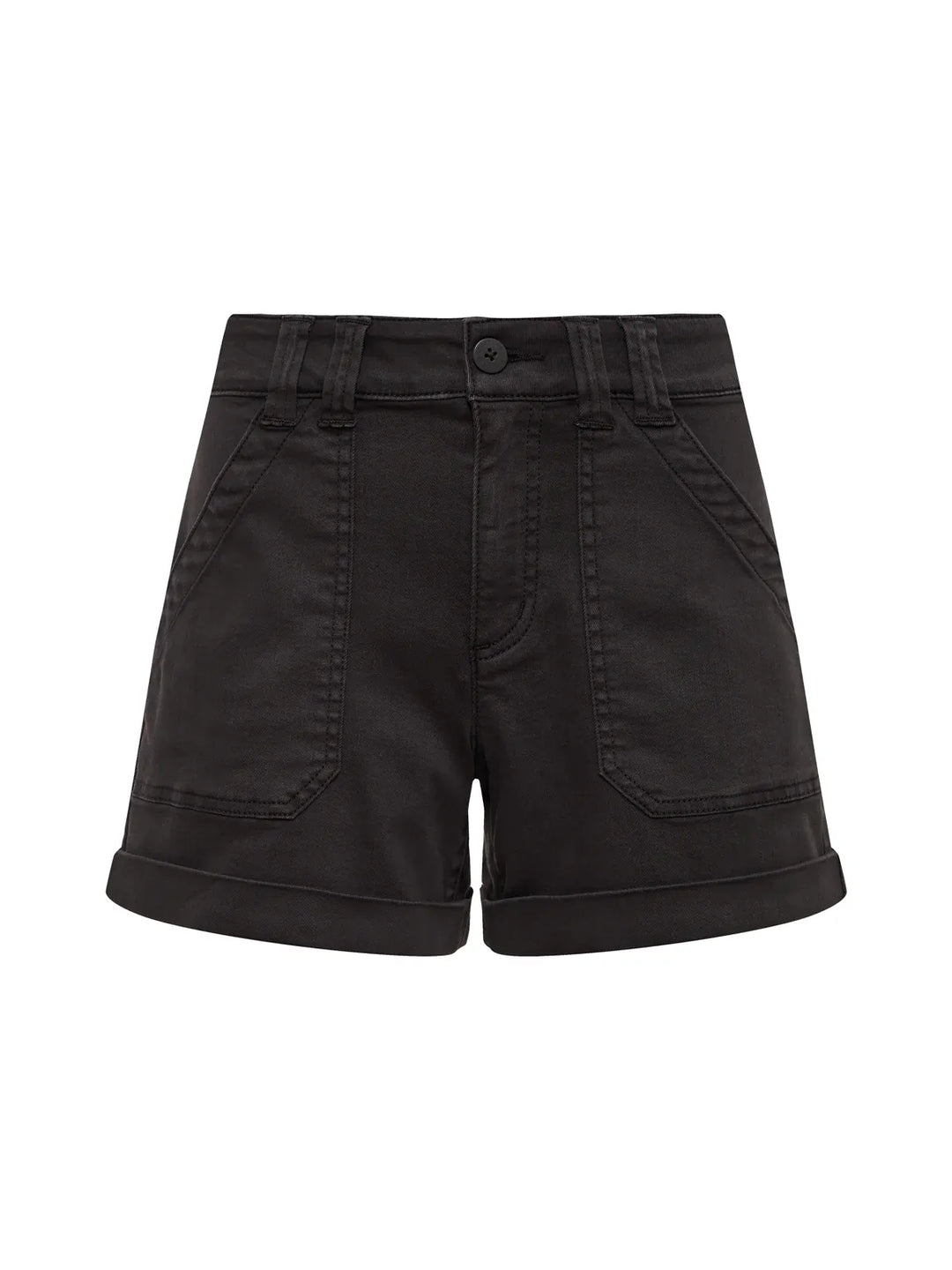 Sanctuary Wander On Shorts shown in a casual fit, featuring a relaxed design, lightweight fabric, and neutral color for everyday wear.