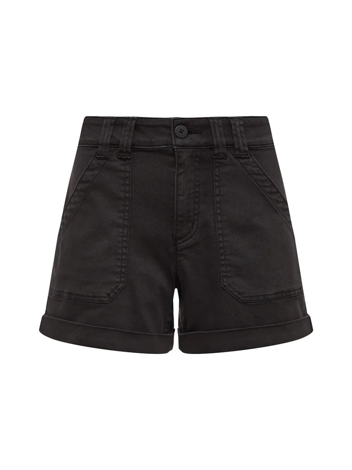Sanctuary Wander On Shorts shown in a casual fit, featuring a relaxed design, lightweight fabric, and neutral color for everyday wear.