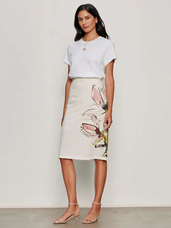 Sanctuary Skirt Spring Fleur Pencil Skirt