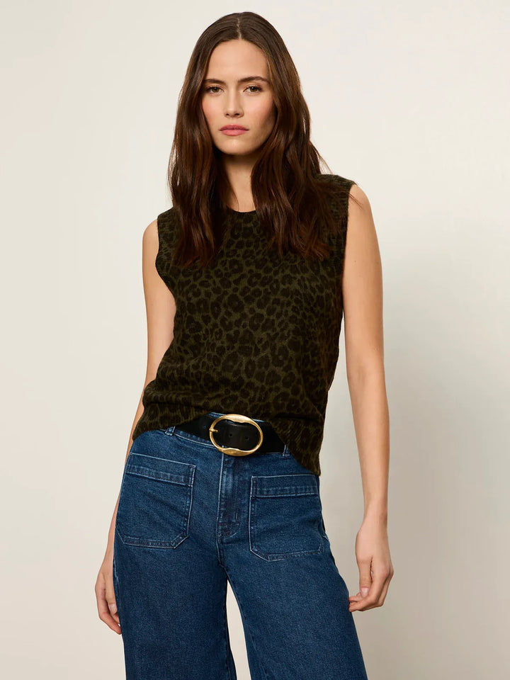Sanctuary Sweater Soft Printed Shell Sweater