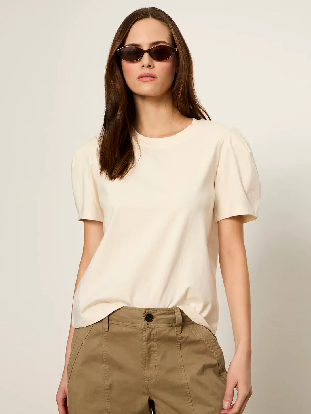 Sanctuary Tee Collagen / XS Pleated Tee