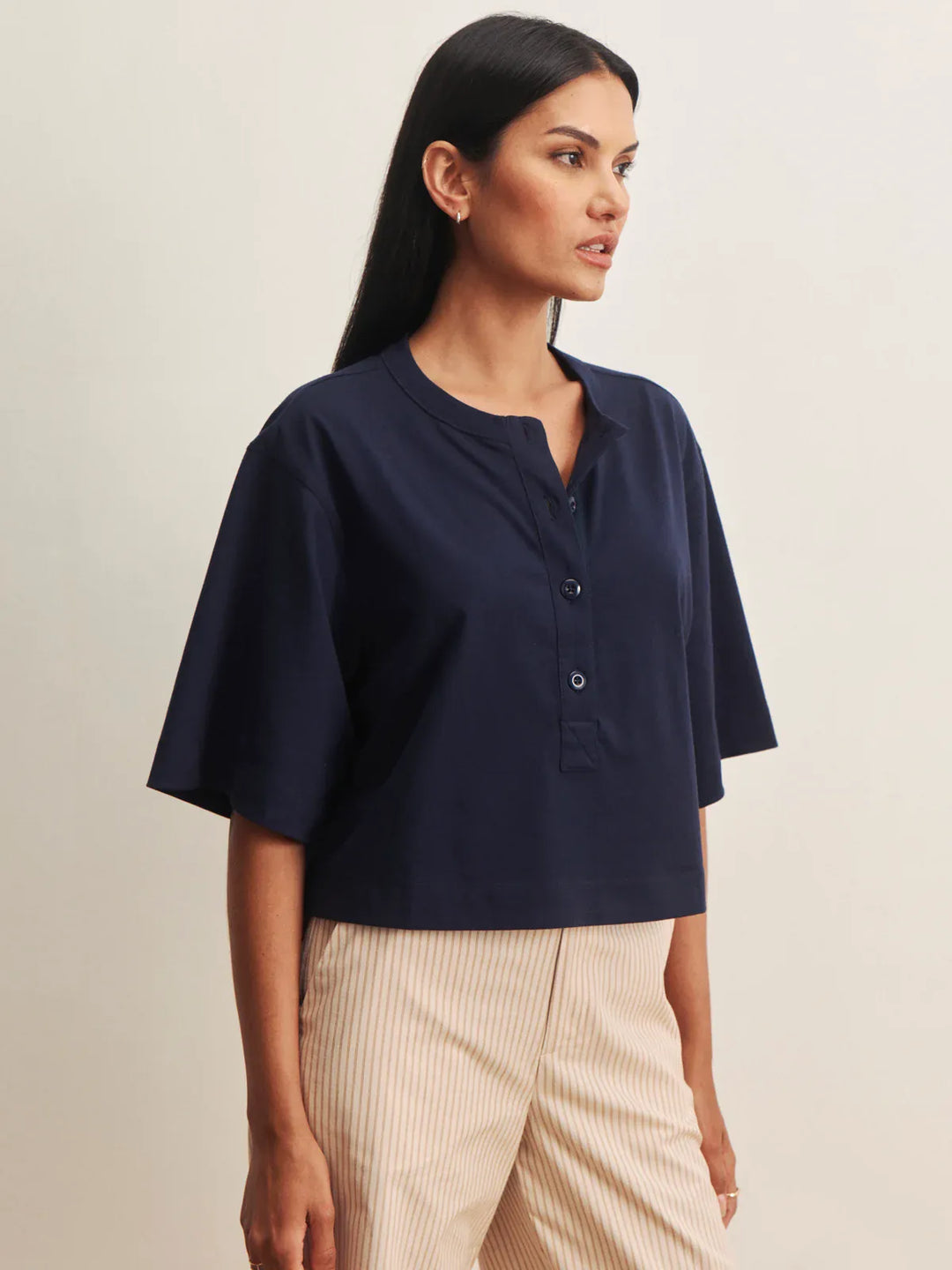 Sanctuary Tee Freya Placket Tee