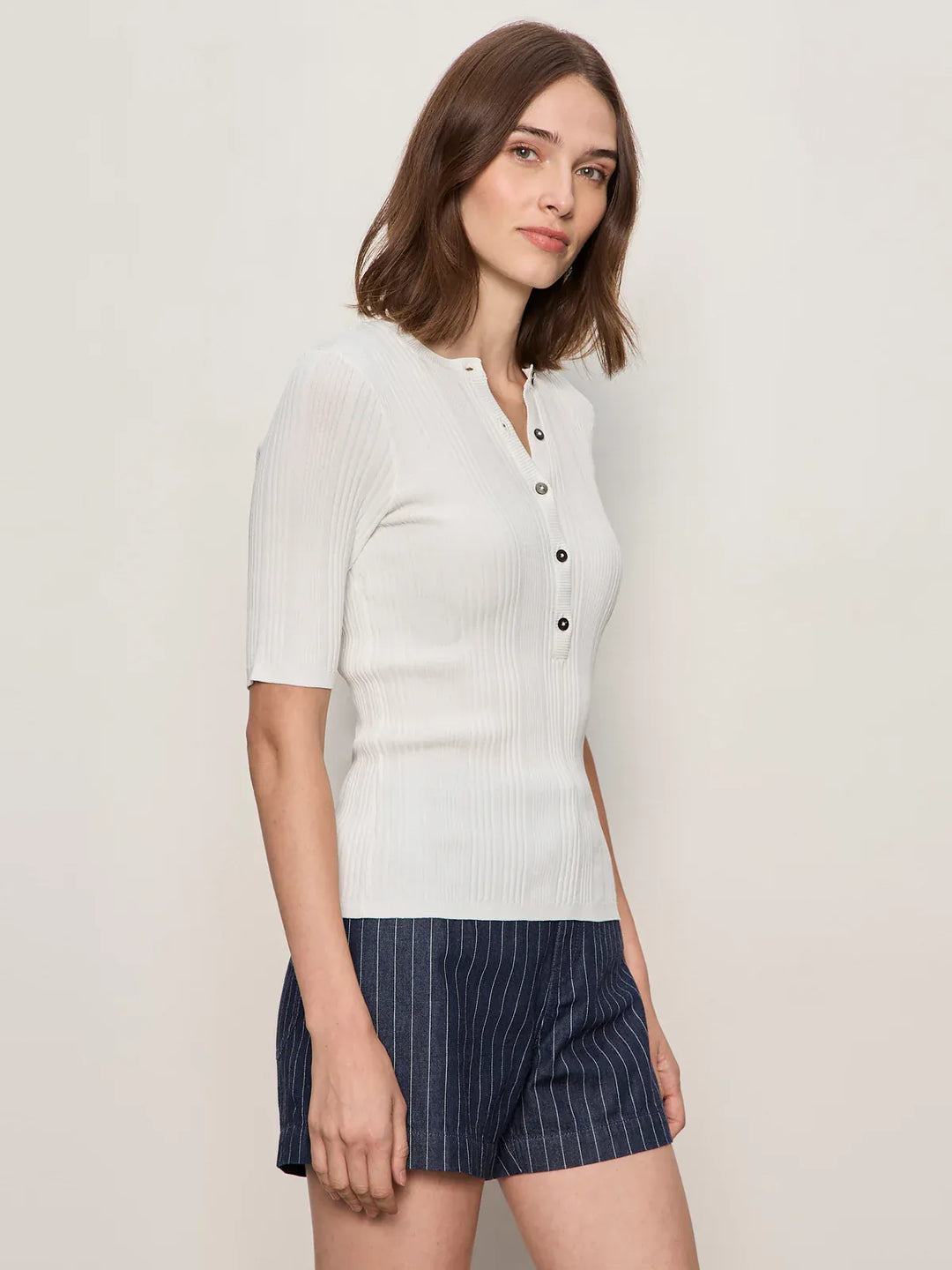 Sanctuary Top Air of Ease Half Sleeve Tee