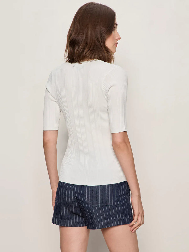 Sanctuary Top Air of Ease Half Sleeve Tee