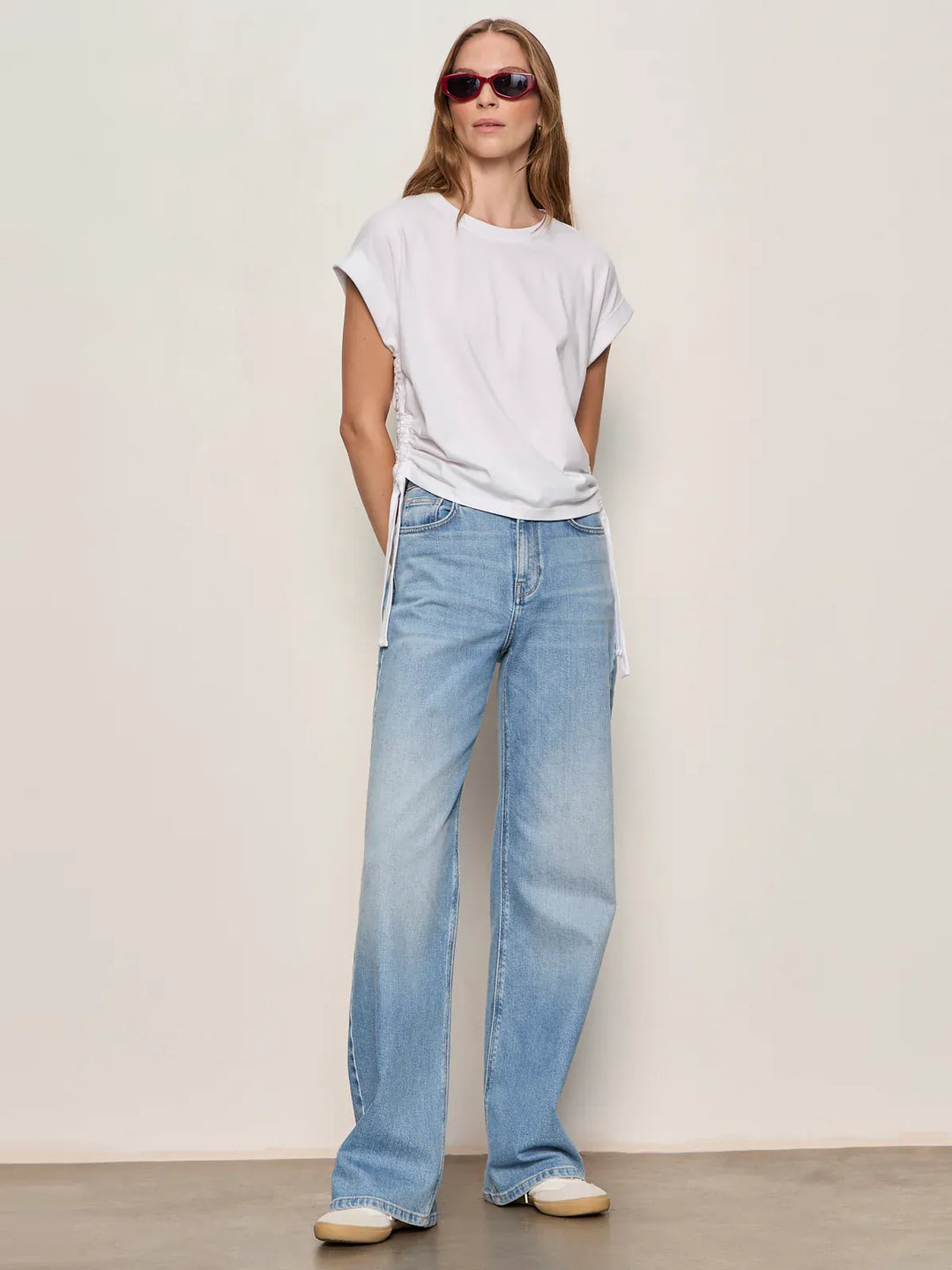 Sanctuary Top All Day Ruched Tee
