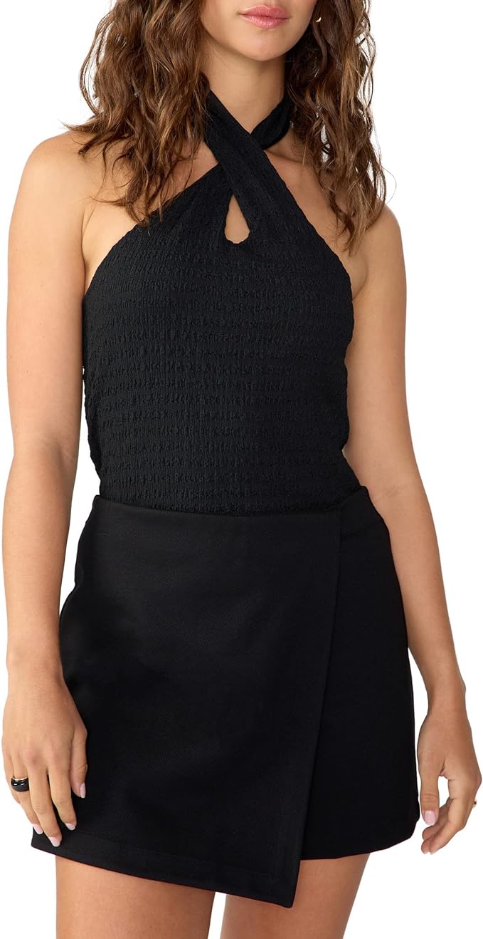 Poppy Halter Top