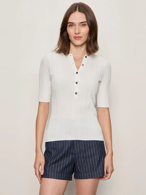 Sanctuary Top Chalk / XS Air of Ease Half Sleeve Tee