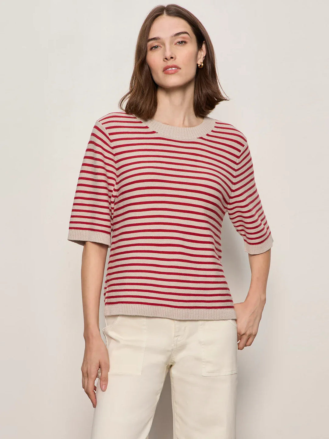 Sanctuary Top Crew Neck Sweater Tee