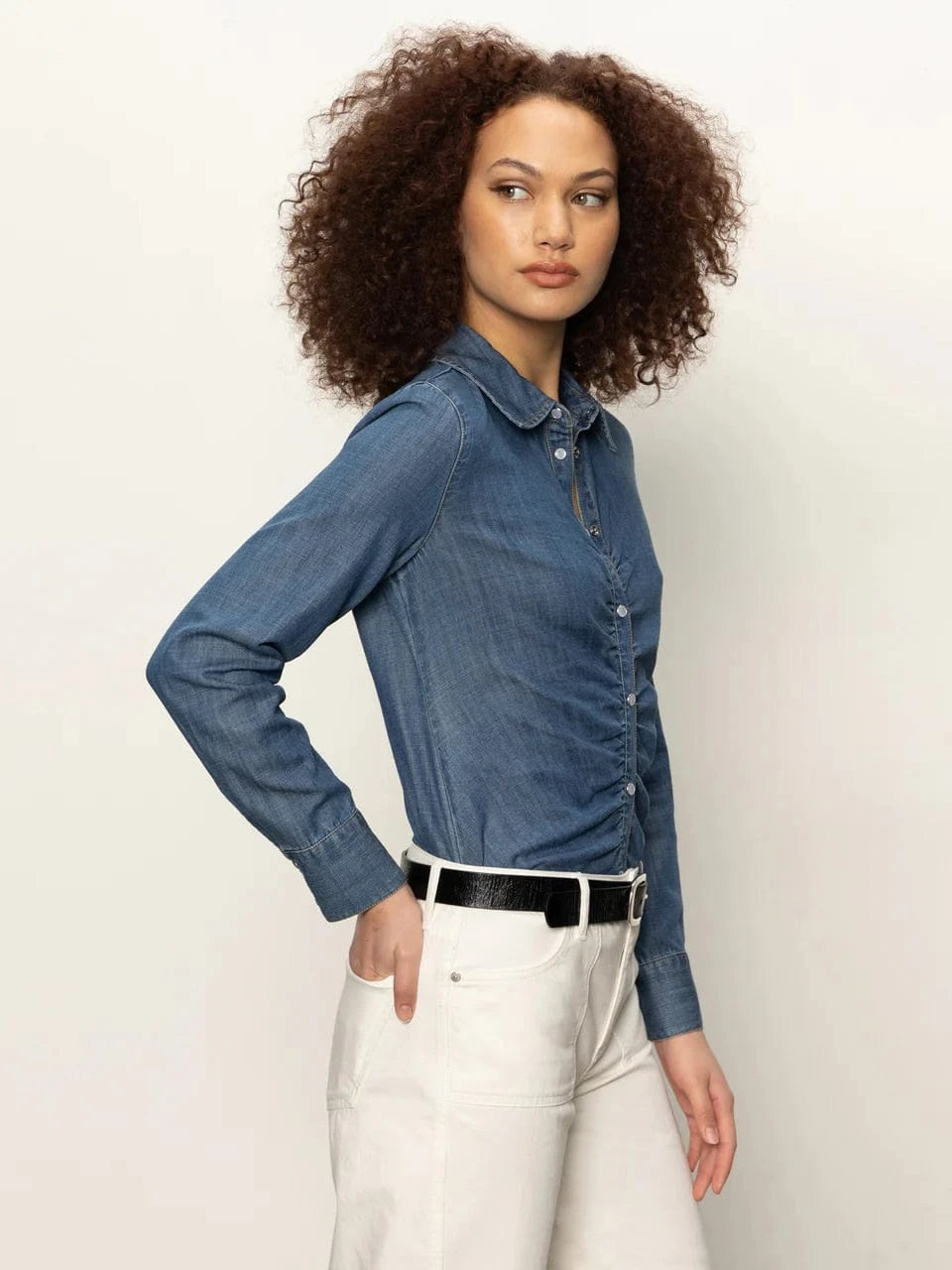 Sanctuary Top Denim Dreamgirl Top