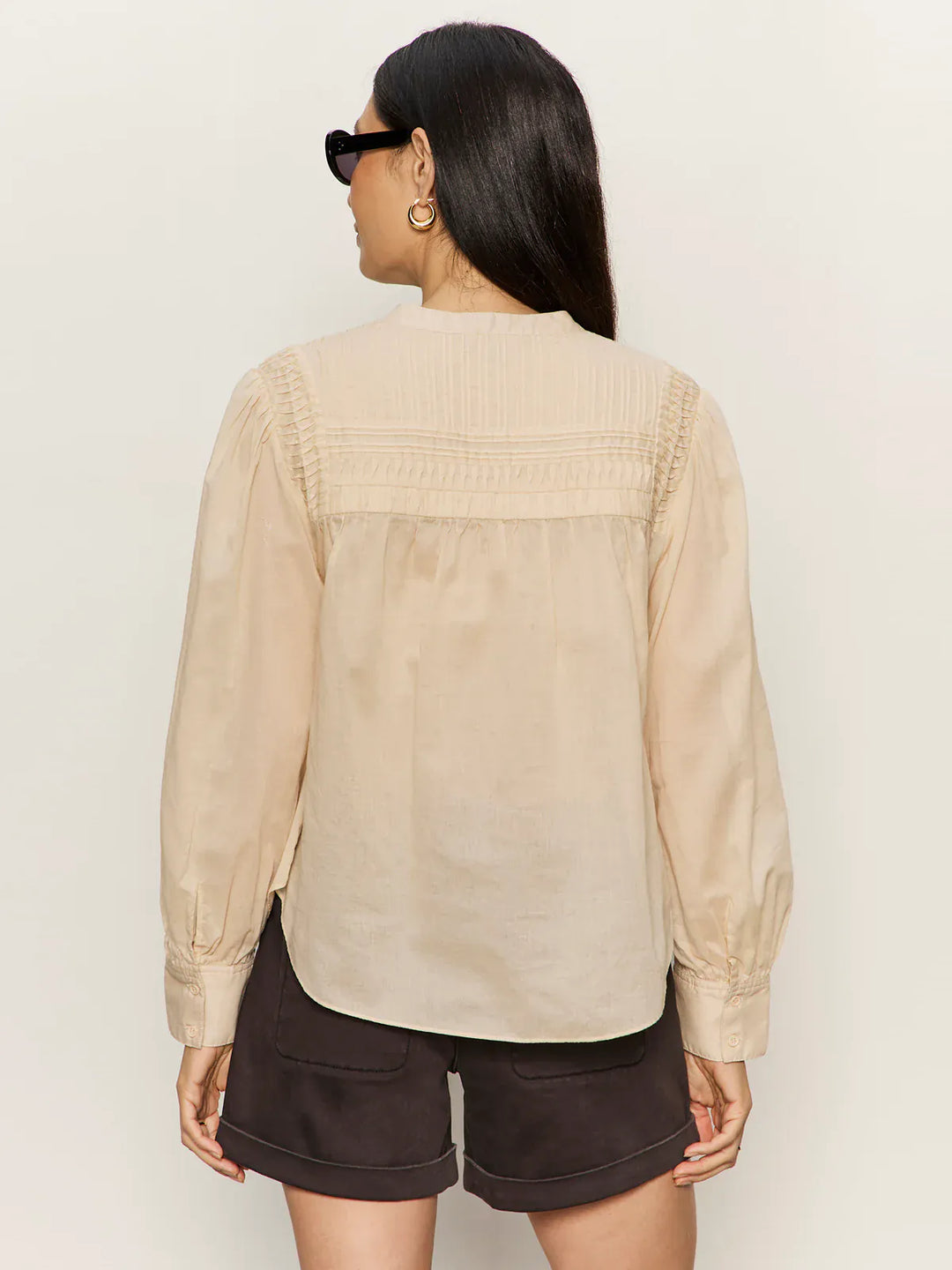 Sanctuary Top Giving The Most Pintuck Shirt