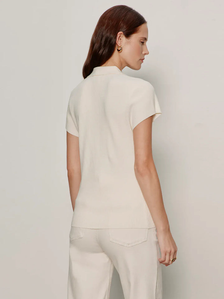 Sanctuary Lover Girl ribbed sweater top featuring a fitted design and soft knit fabric, displayed on a neutral background.