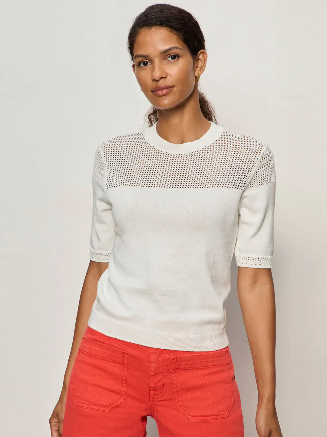 Sanctuary Top Mix Stitch Tee