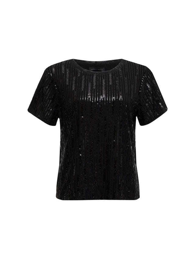 Sanctuary Top Sequin Perfect Tee