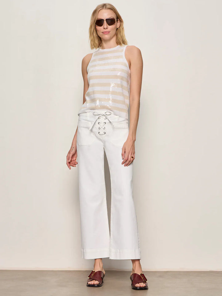Sanctuary Top Summer Shine Sequin Shell