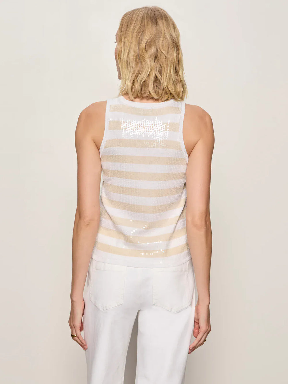 Sanctuary Top Summer Shine Sequin Shell