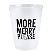 Santa Barbara Drinkware More Merry Please Frost Cup Set